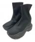 YELLOW（イエロー）の古着「SINGLE SNEAKER SHORT BOOTS」｜ブラック