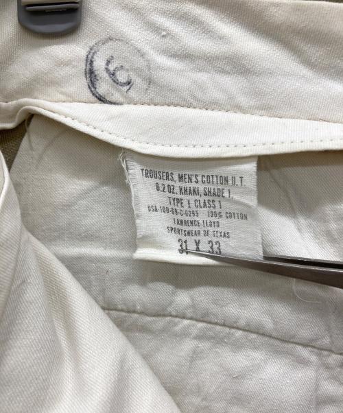 US ARMY（ユーエスアーミー）US ARMY (ユーエスアーミー) チノパン カーキ サイズ:31-32の古着・服飾アイテム