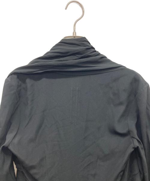 RICK OWENS（リックオウエンス）RICK OWENS (リックオウエンス) LARRY WRAP LS DRESS LARRY期 ブラック サイズ:38の古着・服飾アイテム