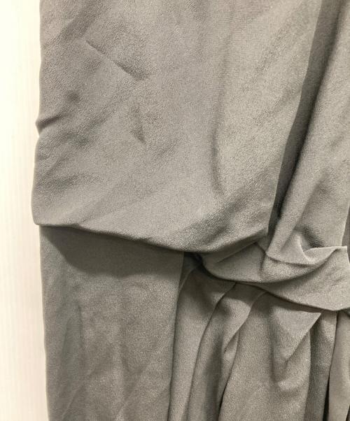 RICK OWENS（リックオウエンス）RICK OWENS (リックオウエンス) LARRY WRAP LS DRESS LARRY期 ブラック サイズ:38の古着・服飾アイテム