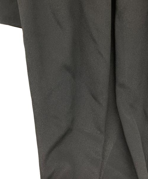 RICK OWENS（リックオウエンス）RICK OWENS (リックオウエンス) LARRY WRAP LS DRESS LARRY期 ブラック サイズ:38の古着・服飾アイテム