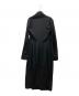 RICK OWENS (リックオウエンス) LARRY WRAP LS DRESS LARRY期 ブラック サイズ:38：22000円