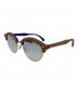 RAY-BAN (レイバン) ウッド ラウンド サングラス ブラウン：11000円