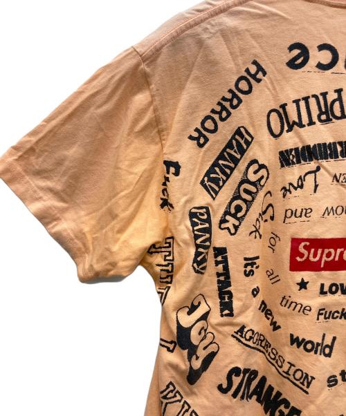 SUPREME（シュプリーム）Supreme (シュプリーム) Spiral Tee オレンジ サイズ:Ｌの古着・服飾アイテム