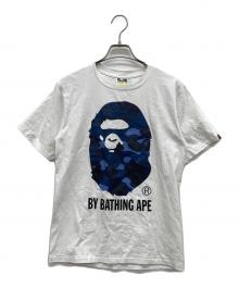 A BATHING APE（アベイシングエイプ）の古着「プリントTシャツ」｜ホワイト