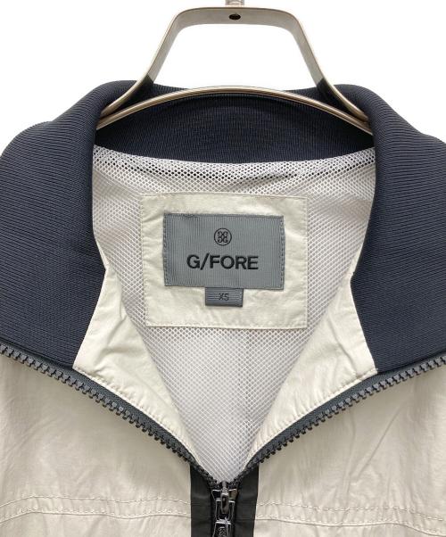 G/FORE（ジーフォア）G/FORE (ジーフォア) メタルグロッシープルジップアップ ベージュ サイズ:XSの古着・服飾アイテム