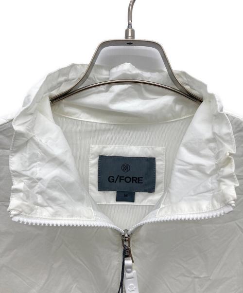 G/FORE（ジーフォア）G/FORE (ジーフォア) ハーフスリーブジャケット ホワイト サイズ:M 未使用品の古着・服飾アイテム