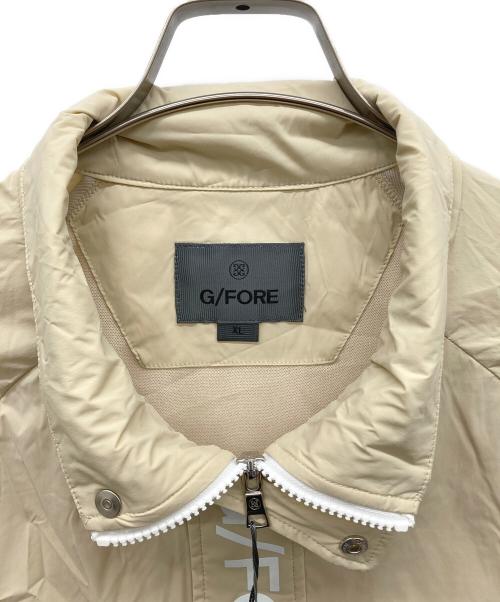 G/FORE（ジーフォア）G/FORE (ジーフォア) アノラックウインドブレーカー ベージュ サイズ:XL 未使用品の古着・服飾アイテム