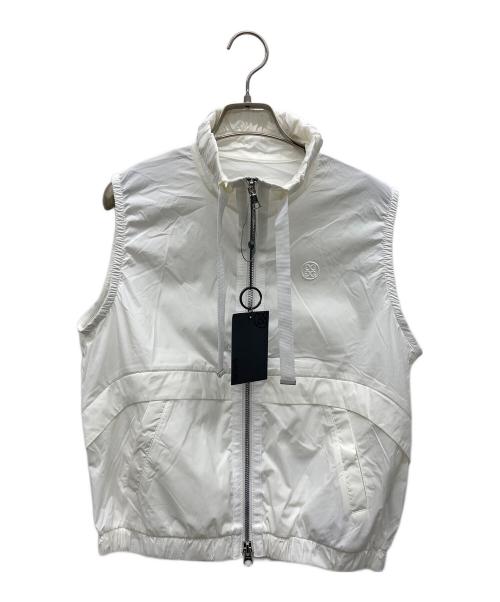 G/FORE（ジーフォア）G/FORE (ジーフォア) ナイロンベスト ホワイト サイズ:XS 未使用品の古着・服飾アイテム