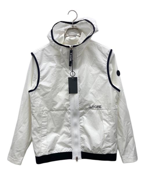 G/FORE（ジーフォア）G/FORE (ジーフォア) ゴルフウェア(トップス) ホワイト サイズ:Ｌの古着・服飾アイテム