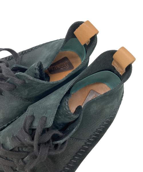 CLARKS（クラークス）CLARKS (クラークス) ローカットスニーカー ブラック サイズ:UK 9 1/2 Gの古着・服飾アイテム