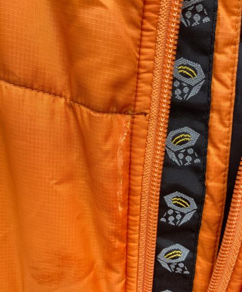MOUNTAIN HARD WEAR（マウンテンハードウェア）MOUNTAIN HARD WEAR (マウンテンハードウェア) パフジャケット オレンジ サイズ:MEDIUMの古着・服飾アイテム