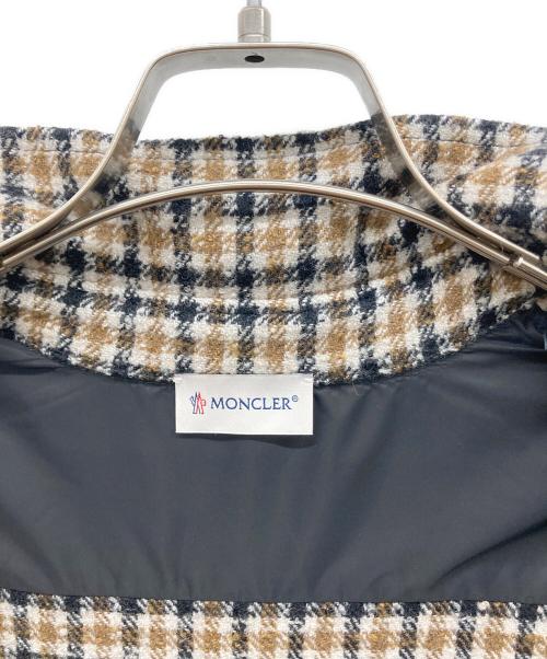 MONCLER（モンクレール）MONCLER (モンクレール) クロップドジャケット CAMICIA ブラウン サイズ:40の古着・服飾アイテム