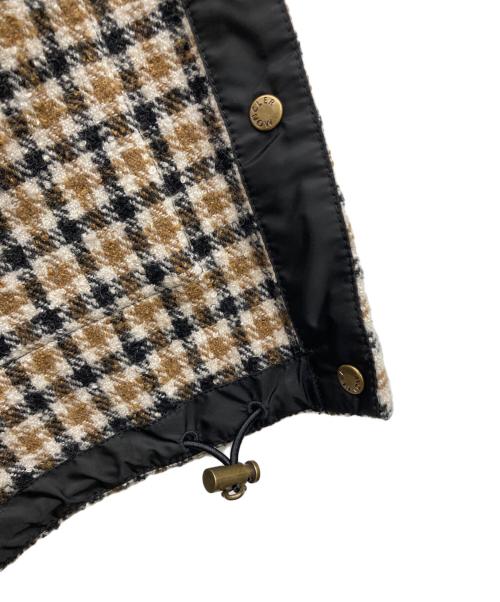 MONCLER（モンクレール）MONCLER (モンクレール) クロップドジャケット CAMICIA ブラウン サイズ:40の古着・服飾アイテム