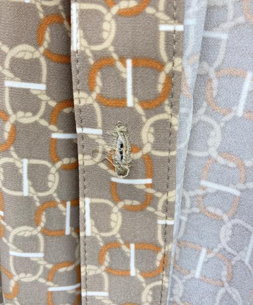 LAUREN RALPH LAUREN（ローレン ラルフ ローレン）LAUREN RALPH LAUREN (ローレン ラルフ ローレン) 長袖パターン シャツ カーキ サイズ:Mの古着・服飾アイテム