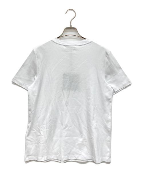 'S Max Mara（エスマックスマーラ）'S Max Mara (エスマックスマーラ) 刺繍ロゴコットンポケットTシャツ ホワイト サイズ:IT Mの古着・服飾アイテム