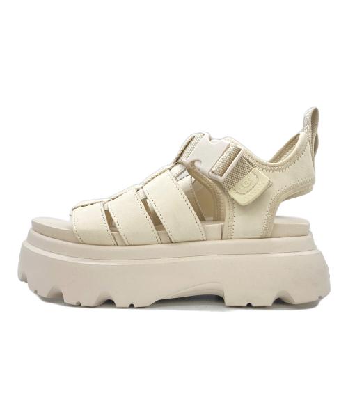 UGG（アグ）UGG (アグ) ストラップサンダル Cora アイボリー サイズ:USA 6の古着・服飾アイテム