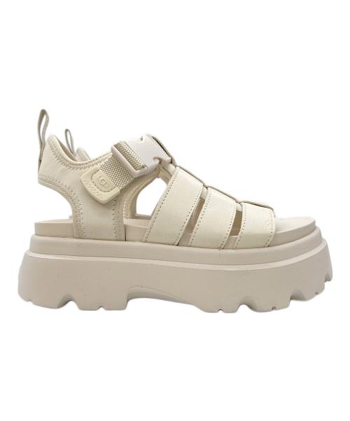 UGG（アグ）UGG (アグ) ストラップサンダル Cora アイボリー サイズ:USA 6の古着・服飾アイテム