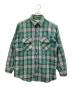 LEVI'S（リーバイス）の古着「ヘビーネルシャツ ALASKA 90s」｜グリーン