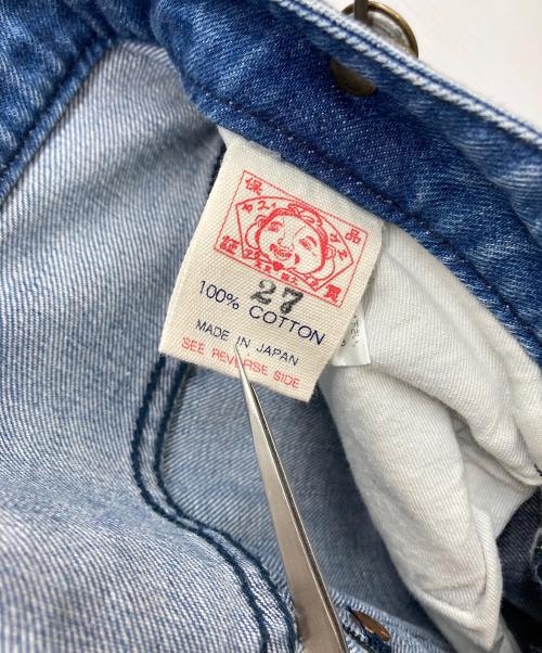 EVISU DONNA（エヴィスドンナ）EVISU DONNA (エヴィスドンナ) デニムサロペット インディゴ サイズ:w27の古着・服飾アイテム