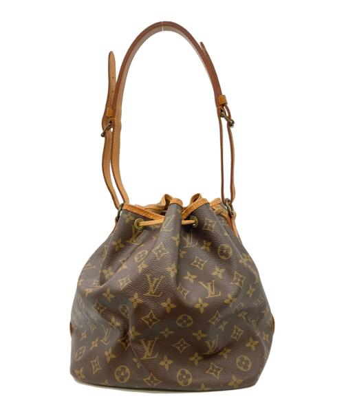 LOUIS VUITTON（ルイ ヴィトン）LOUIS VUITTON (ルイ ヴィトン) ショルダーバッグ プチノエ モノグラム　 ブラウンの古着・服飾アイテム