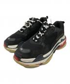 BALENCIAGAバレンシアガ）の古着「ローカットダッドスニーカー triple s」｜ブラック