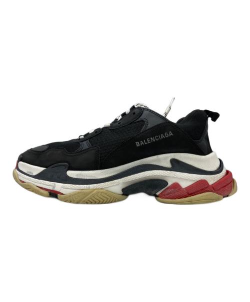 BALENCIAGA（バレンシアガ）BALENCIAGA (バレンシアガ) ローカットダッドスニーカー triple s ブラック サイズ:UK 9の古着・服飾アイテム