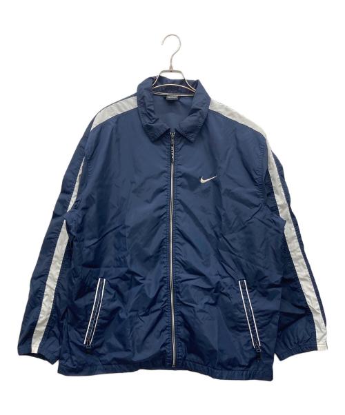NIKE（ナイキ）NIKE (ナイキ) ナイロンジャケット ネイビー サイズ:Ｌの古着・服飾アイテム
