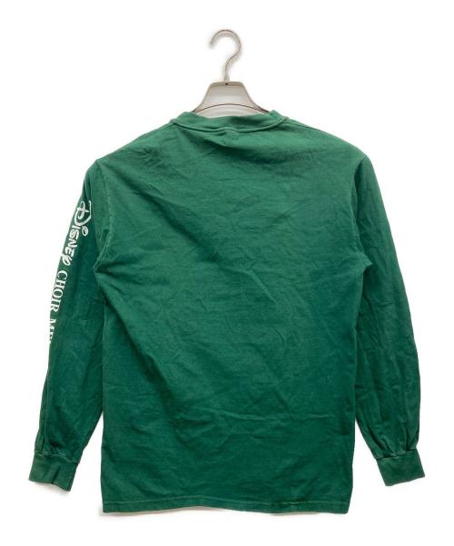 Hanes（ヘインズ）Hanes (ヘインズ) ロングスリーブTシャツ グリーン サイズ:Mの古着・服飾アイテム