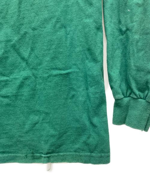 Hanes（ヘインズ）Hanes (ヘインズ) ロングスリーブTシャツ グリーン サイズ:Mの古着・服飾アイテム