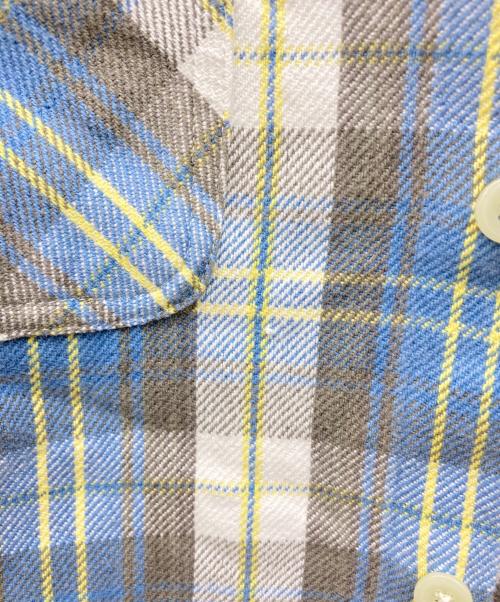 camco（カムコ）CAMCO (カムコ) チェックネルシャツ スカイブルー サイズ:LARGEの古着・服飾アイテム