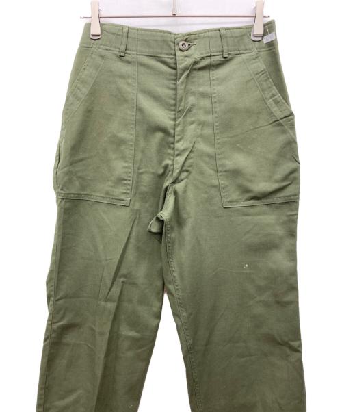 US ARMY（ユーエスアーミー）US ARMY (ユーエスアーミー) ベイカーパンツ 79年会計　 カーキ サイズ:32x31の古着・服飾アイテム