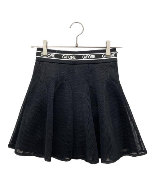 G/FORE（ジーフォア）G/FORE (ジーフォア) メッシュスカート ブラック サイズ:61の古着・服飾アイテム