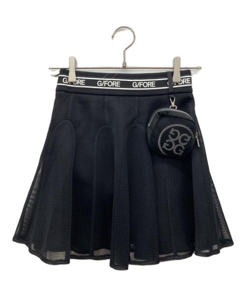 G/FORE（ジーフォア）G/FORE (ジーフォア) メッシュスカート ブラック サイズ:61の古着・服飾アイテム
