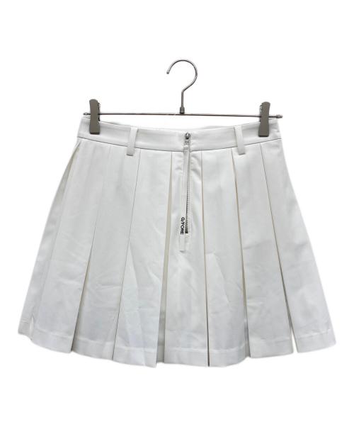 G/FORE（ジーフォア）G/FORE (ジーフォア) プリーツスカート ホワイト サイズ:67の古着・服飾アイテム