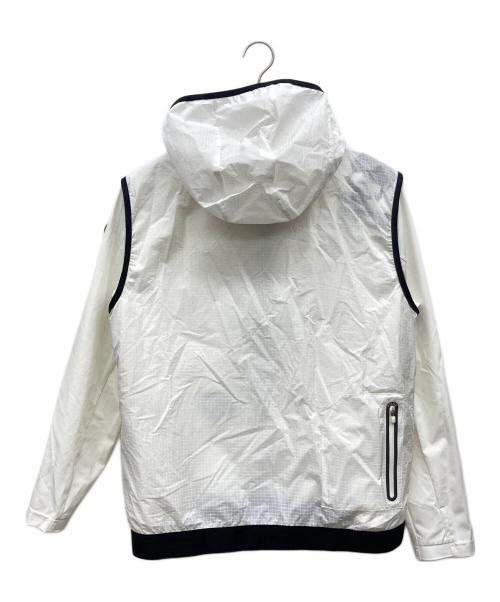 G/FORE（ジーフォア）G/FORE (ジーフォア) 2WAY デタッチャブルジャンパー ホワイト サイズ:XLの古着・服飾アイテム