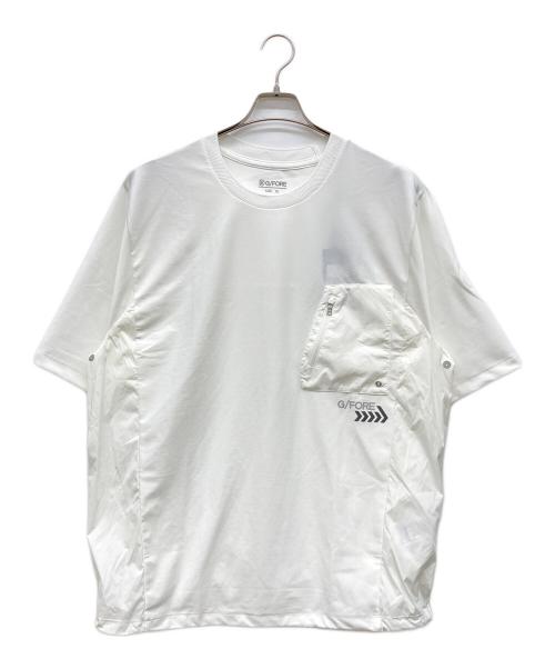 G/FORE（ジーフォア）G/FORE (ジーフォア) ハイブリッドウーブンミックスオーバーフィット ホワイト サイズ:XLの古着・服飾アイテム