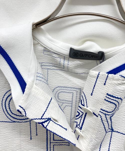 G/FORE（ジーフォア）G/FORE (ジーフォア) アノラックレインウィンドブレーカー ホワイト サイズ:Sの古着・服飾アイテム