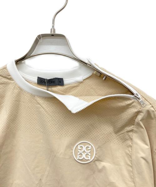 G/FORE（ジーフォア）G/FORE (ジーフォア) ジップ付きカットソー ベージュ サイズ:Sの古着・服飾アイテム