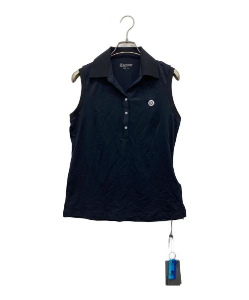 G/FORE（ジーフォア）G/FORE (ジーフォア) ノースリ―ブポロシャツ ブラック サイズ:Mの古着・服飾アイテム