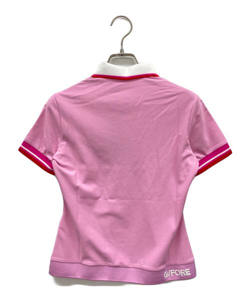G/FORE（ジーフォア）G/FORE (ジーフォア) 半袖ポロシャツ ピンク サイズ:XSの古着・服飾アイテム