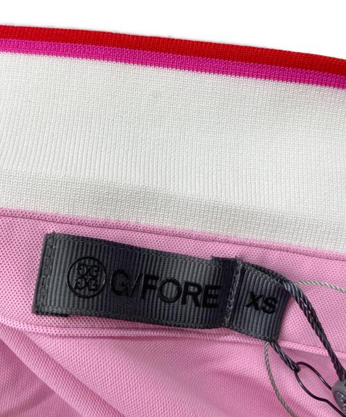 G/FORE（ジーフォア）G/FORE (ジーフォア) 半袖ポロシャツ ピンク サイズ:XSの古着・服飾アイテム
