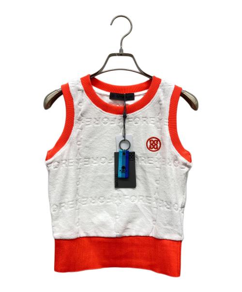 G/FORE（ジーフォア）G/FORE (ジーフォア) テリースリーブレス ホワイト サイズ:XSの古着・服飾アイテム