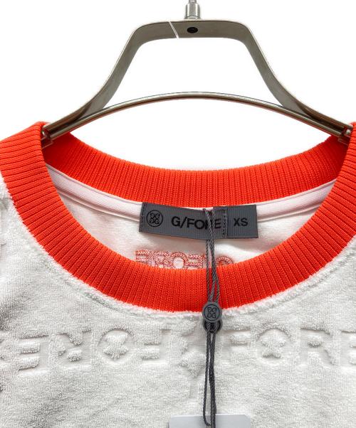 G/FORE（ジーフォア）G/FORE (ジーフォア) テリースリーブレス ホワイト サイズ:XSの古着・服飾アイテム