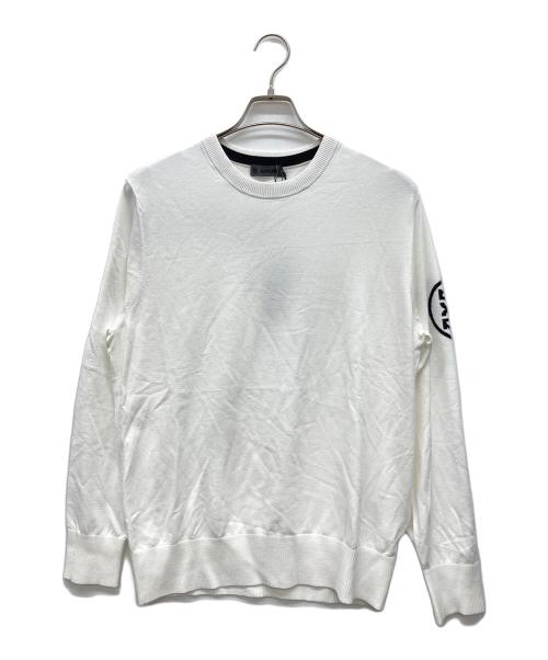 G/FORE（ジーフォア）G/FORE (ジーフォア) レーヨンニット ホワイト サイズ:XLの古着・服飾アイテム
