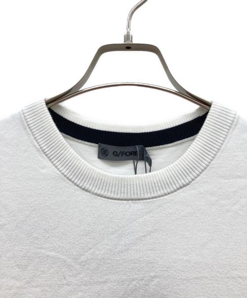 G/FORE（ジーフォア）G/FORE (ジーフォア) レーヨンニット ホワイト サイズ:XLの古着・服飾アイテム