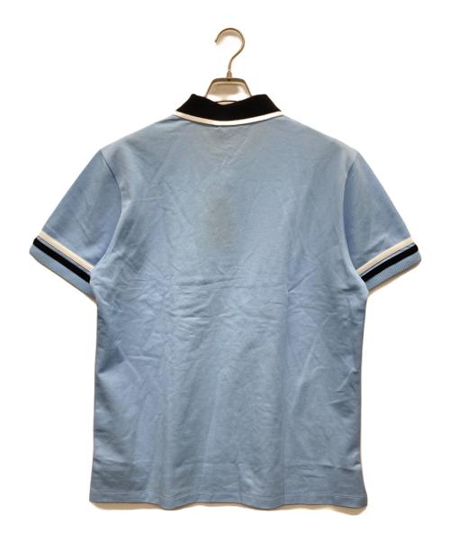 G/FORE（ジーフォア）G/FORE (ジーフォア) サマーリブカラーポロ スカイブルー サイズ:XLの古着・服飾アイテム