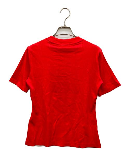 G/FORE（ジーフォア）G/FORE (ジーフォア) ラウンドネックTシャツ レッド サイズ:Mの古着・服飾アイテム
