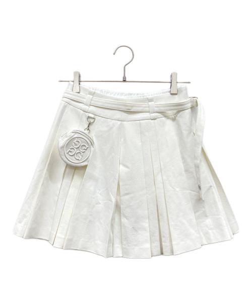 G/FORE（ジーフォア）G/FORE (ジーフォア) エッセンシャルプリーツスカート ホワイト サイズ:64の古着・服飾アイテム