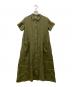 fog linen work（フォグリネンワーク）の古着「リネンワンピース」｜グリーン
